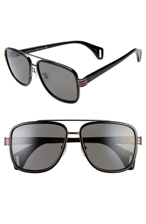 Men's Gucci Aviator Sunglasses 